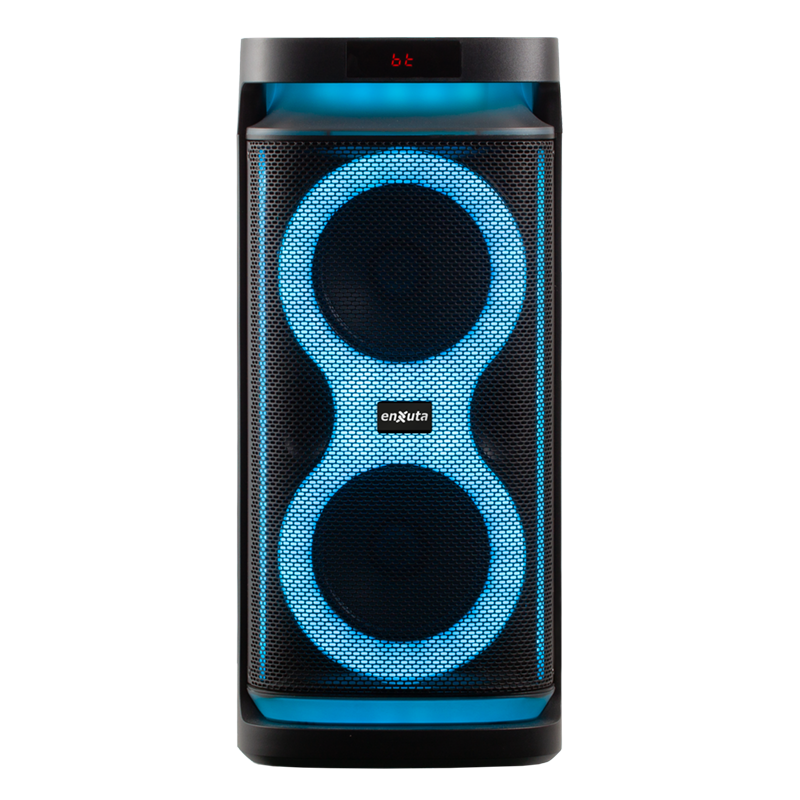 Party Box Portátil 6.5” x2  – Bluetooth, 400 Watts – PBENX2965D40 – Enxuta