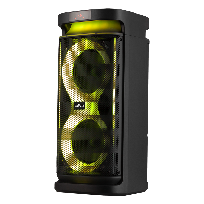 Party Box Portátil 6.5” x2  – Bluetooth, 400 Watts – PBENX2965D40 – Enxuta