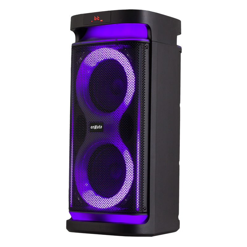 Party Box Portátil 6.5” x2  – Bluetooth, 400 Watts – PBENX2965D40 – Enxuta