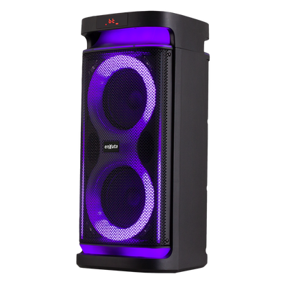 Party Box Portátil 6.5” x2  – Bluetooth, 400 Watts – PBENX2965D40 – Enxuta