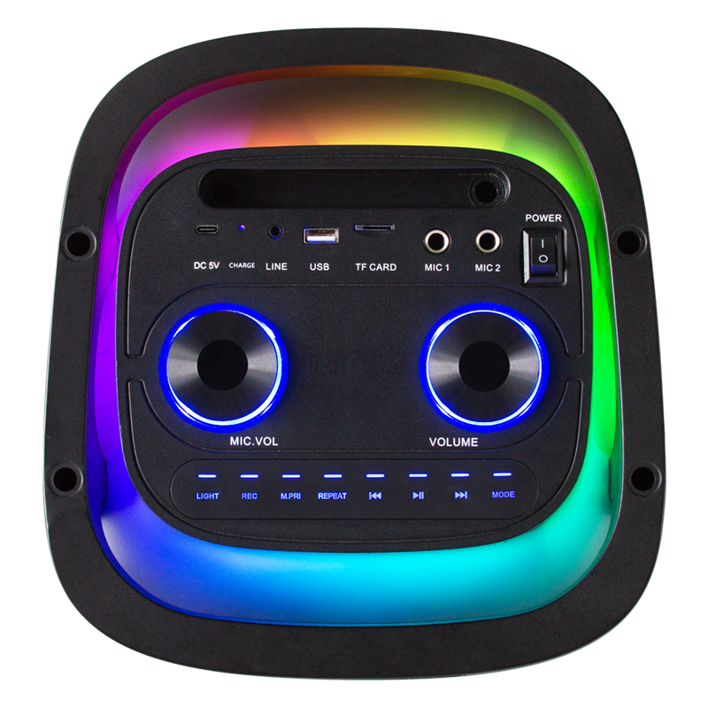 Party Box Portátil 6.5” x2  – Bluetooth, 400 Watts – PBENX2965D40 – Enxuta