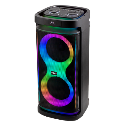 Party box Portátil 8”x2 Bluetooth, 1.000 Watts – PBENX298D100 – ENXUTA
