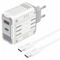 CARGADOR TIPO-C/TIPO-C GaN30 65W 2USB-A+C FONENG