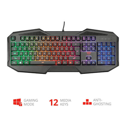 Teclado Gaming Trust Gxt 830-rw – Iluminado – Inglés