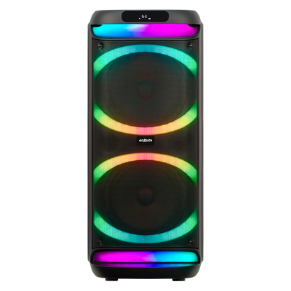 Torre de sonido portátil 10” x2 Bluetooth, 1000 Watts – TSENX2910D100 – Enxuta