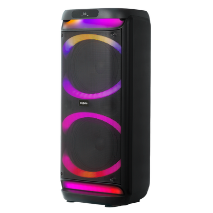 Torre de sonido portátil 10” x2 Bluetooth, 1000 Watts – TSENX2910D100 – Enxuta