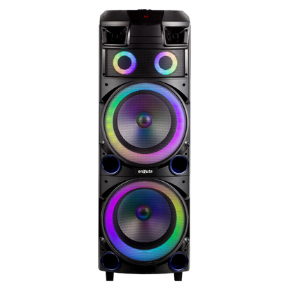 Torre de sonido 12” x2 Bluetooth, 800 Watts – TSENX2912D100 – ENXUTA