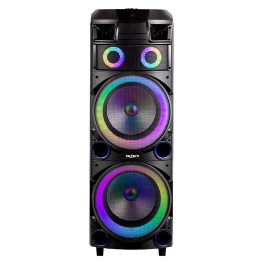 Torre de sonido 12” x2 Bluetooth, 800 Watts – TSENX2912D100 – ENXUTA