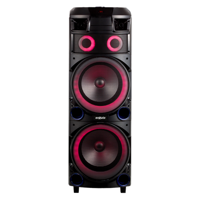 Torre de sonido 12” x2 Bluetooth, 800 Watts – TSENX2912D100 – ENXUTA