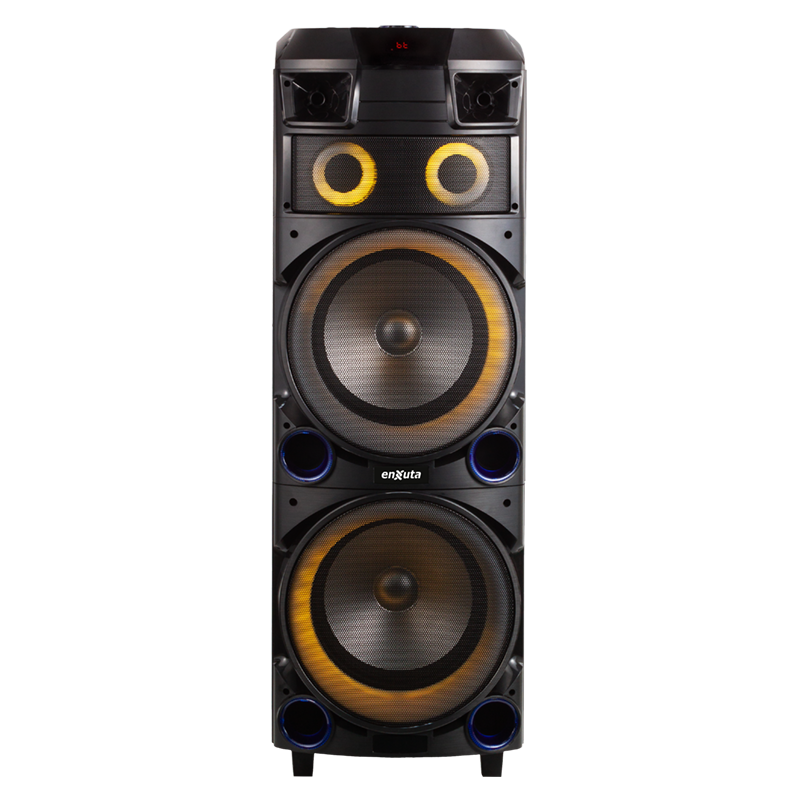 Torre de sonido 12” x2 Bluetooth, 800 Watts – TSENX2912D100 – ENXUTA