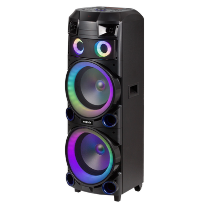 Torre de sonido 12” x2 Bluetooth, 800 Watts – TSENX2912D100 – ENXUTA