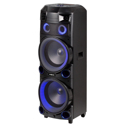 Torre de sonido 12” x2 Bluetooth, 800 Watts – TSENX2912D100 – ENXUTA