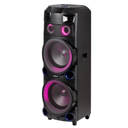 Torre de sonido 12” x2 Bluetooth, 800 Watts – TSENX2912D100 – ENXUTA