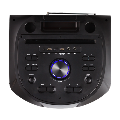 Torre de sonido 12” x2 Bluetooth, 800 Watts – TSENX2912D100 – ENXUTA