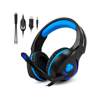 AURICULARES GAMING ZENOPLIGE con Luz LED