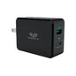 Cargador Rápido De Pared Usb 3.0 + Usb C