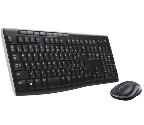 Combo Teclado Y Mouse Inalámbrico LOGITECH Mk270
