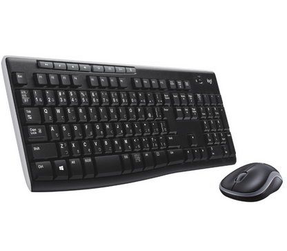 Combo Teclado Y Mouse Inalámbrico LOGITECH Mk270