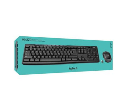 Combo Teclado Y Mouse Inalámbrico LOGITECH Mk270