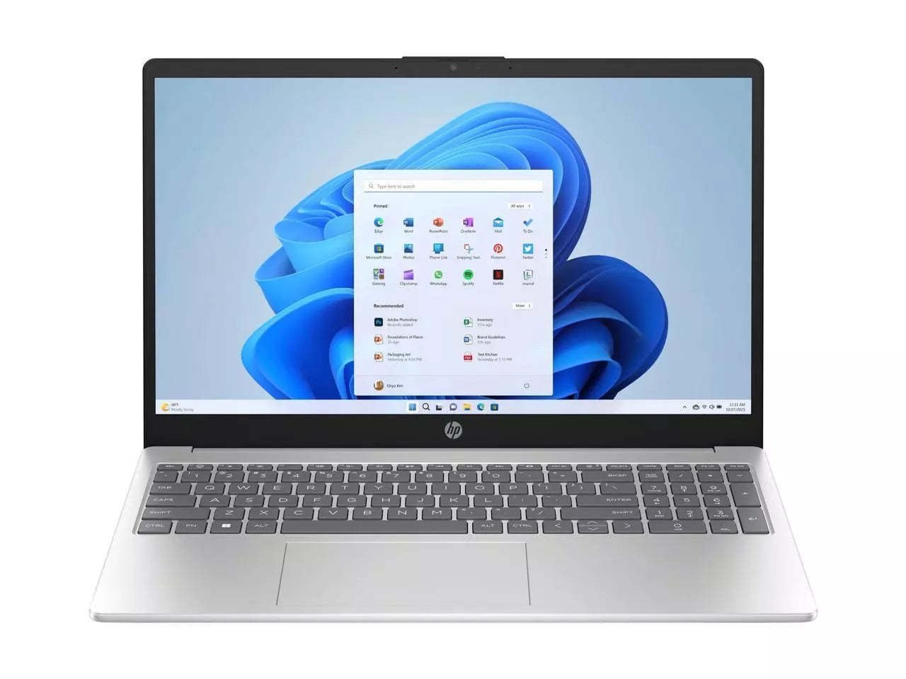 Notebook HP 15-FC0003CA AMD Athlon Silver 7120U  8GB 512GB SSD OUTLET